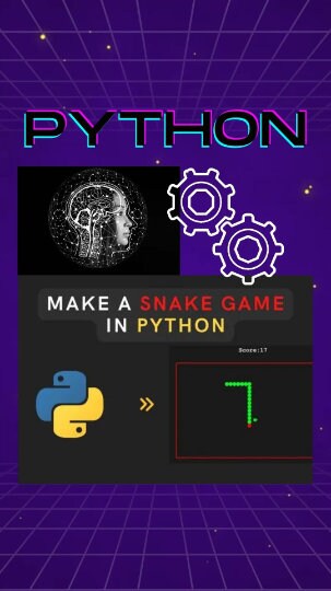 Snake Game in Python (Download Now) - Etsy
