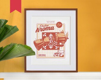 La Finca del Monte, 12x16 Screen Print | Puerto Rico, Bad Bunny, Coffee, Boricua, Laptop, Water bottle, Gift, Wall Art, Home Decor, Cafe