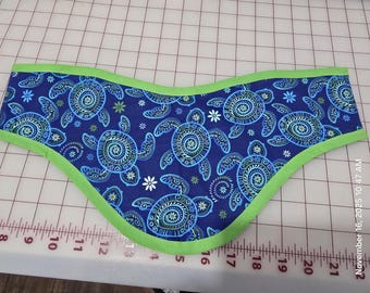 Thyroid shield cover-tribal turtle