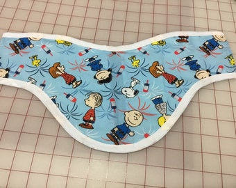 Thyroid shield cover-Charlie Brown Americana