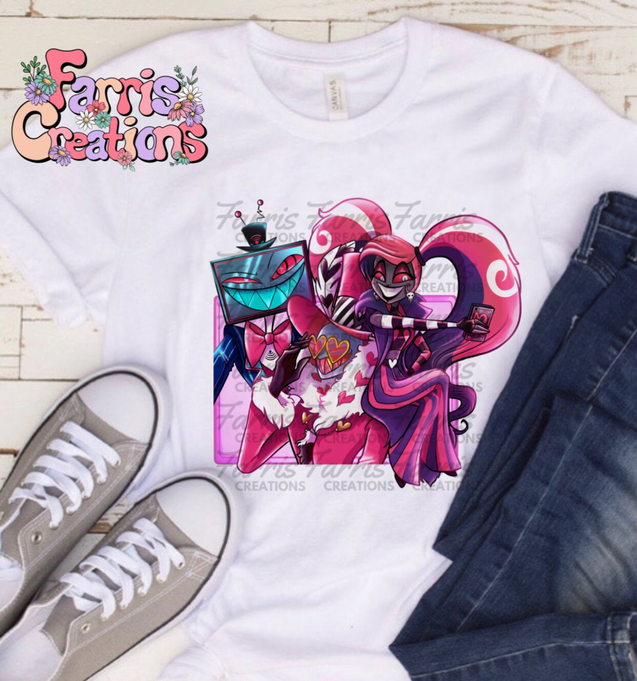 HAZBINHOTEL ハズビンホテル ヴァレンティノ ヴォックス Tシャツ