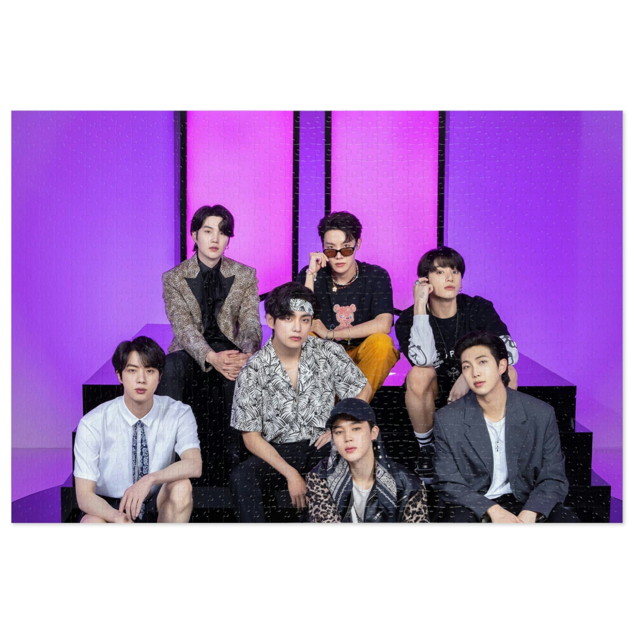 BTS Jigsaw Puzzle | ARMY Merch | Kpop Puzzle | Christmas