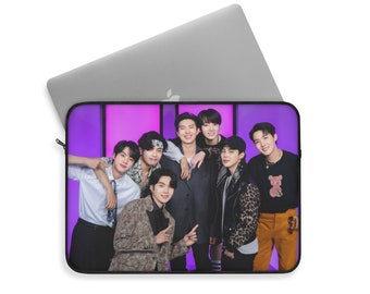 BTS Laptop Sleeve | Army Laptop cover | Kpop laptop bag
