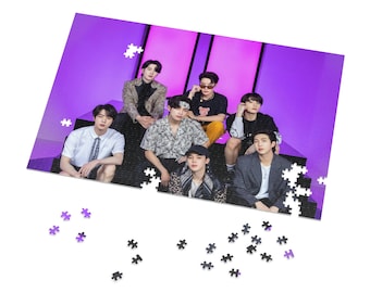 BTS Jigsaw Puzzle | ARMY Merch | Kpop Puzzle | Christmas Gift (30, 110, 252, 500,1000-piece)