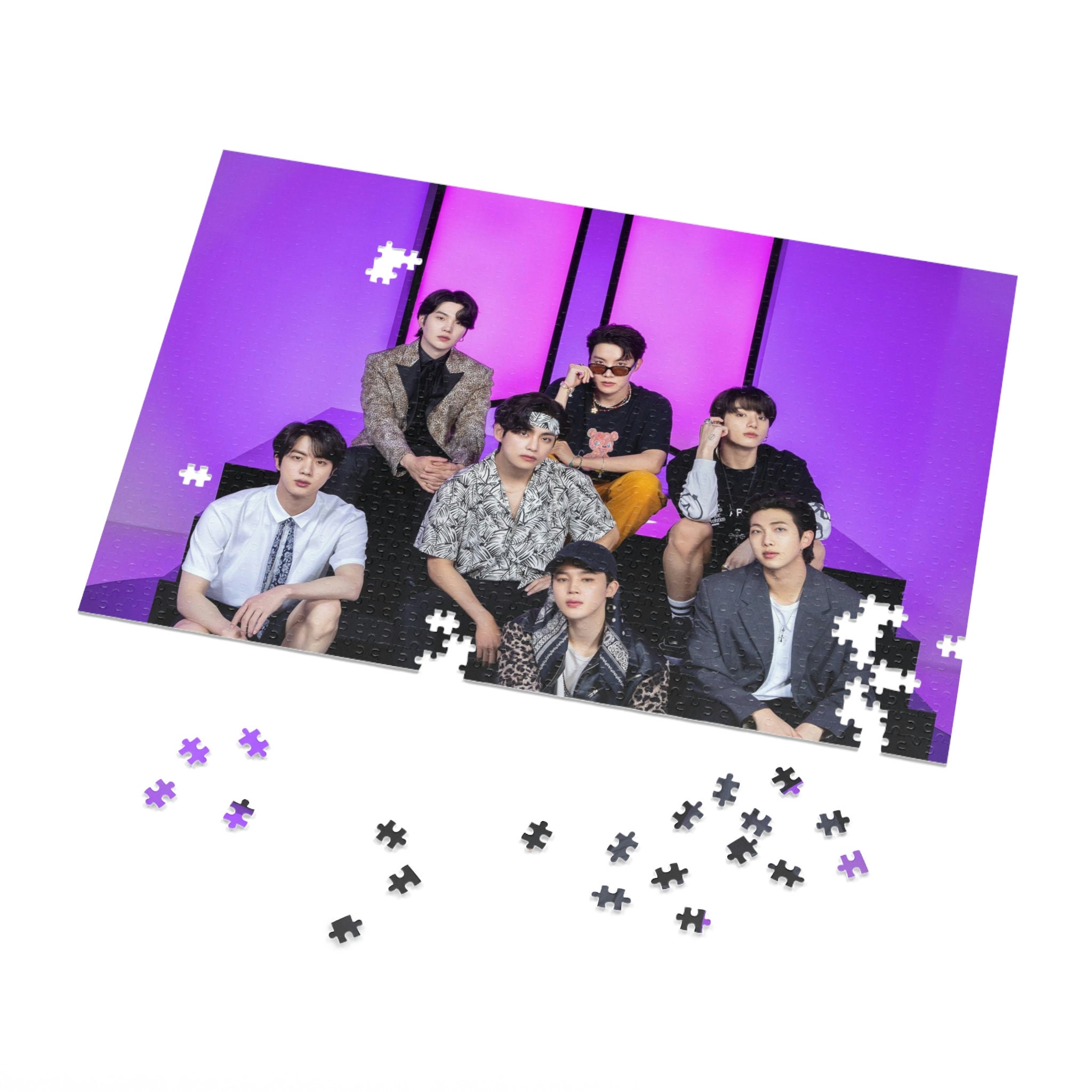 Bts Puzzle Etsy