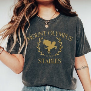 Greek Mythology Shirt Mount Olympus Shirt Olympian Gods Greek Goddess Mythology Shirt Pegasus Shirt Hades Persephone Shirt Dark Academia Tee