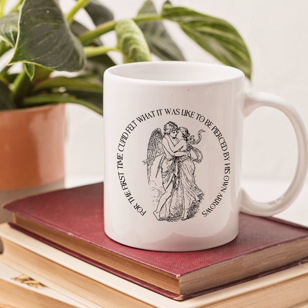 Enemies To Lovers Mug Greek Mythology Mug Greek Goddess Mug Dark Academia Bookish Merch Literary Mug Poet Mug Anniversary Mug Lovers Gift