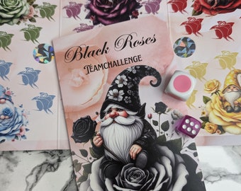 Black Roses Design Team Challenge / Can be pre-ordered until March 15th, 2024 / Shipping from March 21st, 2024 / Folding card of 3 with or without accessories