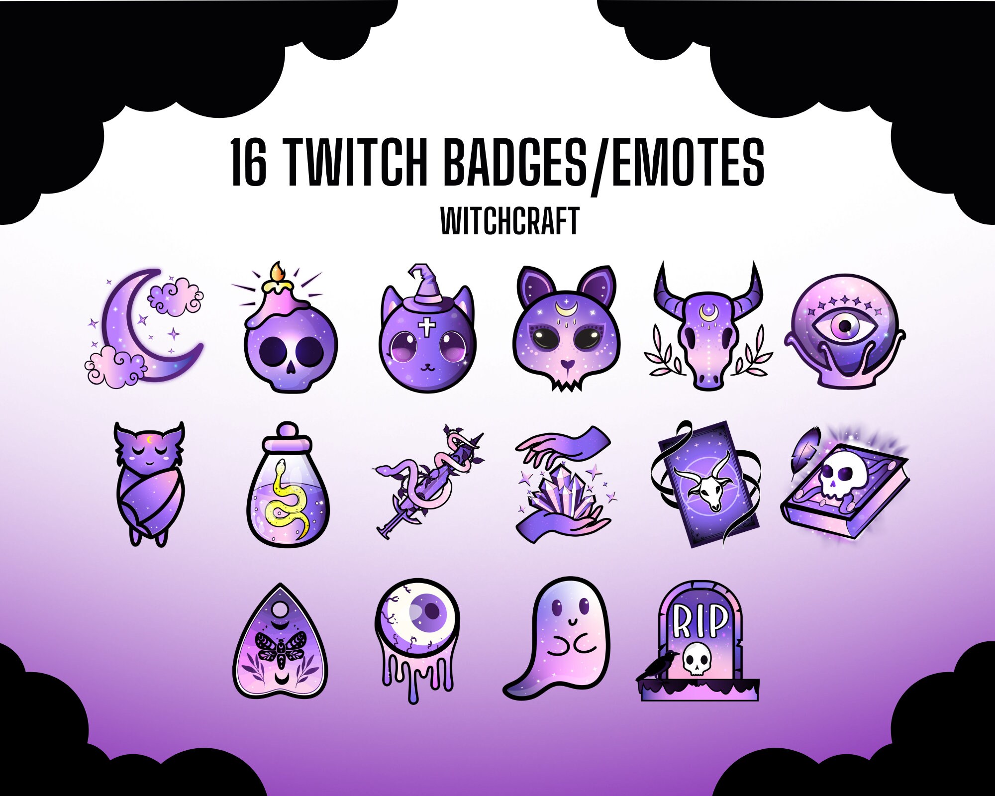 Purple Steam Badges/Backgrounds/Emotes (any suggestions?)