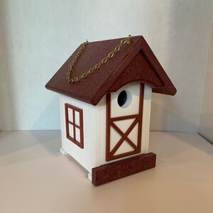 Wren house, Barn wren house, wren birdhouse, birdhouse, unique birdhouse, composite birdhouse, Choose one of the 5 colors, FREE SHIPPING!!