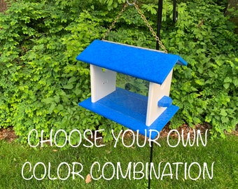 Bluebird Feeder, Meal worm Feeder, Bird Feeder, Hanging Bird Feeder,