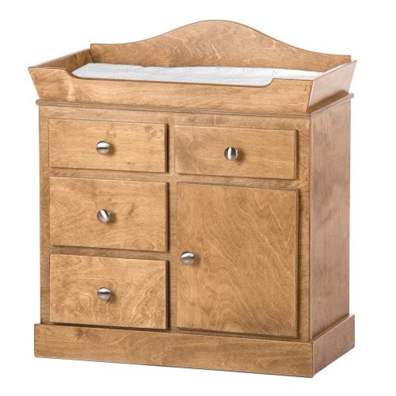 Baby Doll Changing Table, Color Options, Doll Changing Station, Wooden Changing Table for Dolls