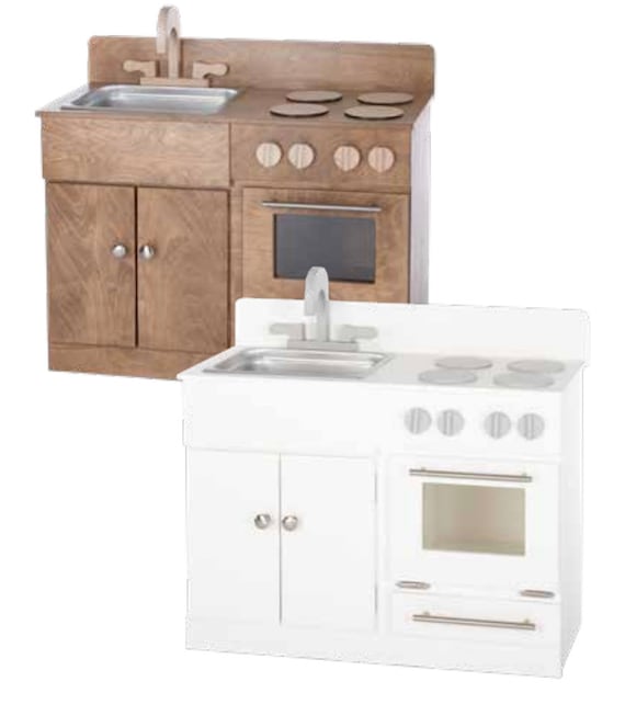 Sink stove Kids Play Set Kitchen Play Furniture Wooden Play Set