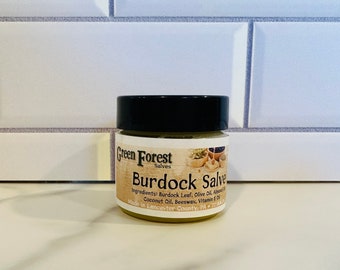 Burdock Herbal Salve, Burdock, Burdock salve