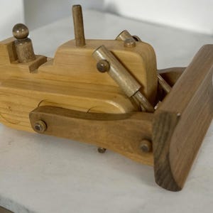 Bulldozer, Dozer, Construction Toys, Wooden Kid&#39;s Toys, Wooden Toys, wooden bulldozer, wooden tractor