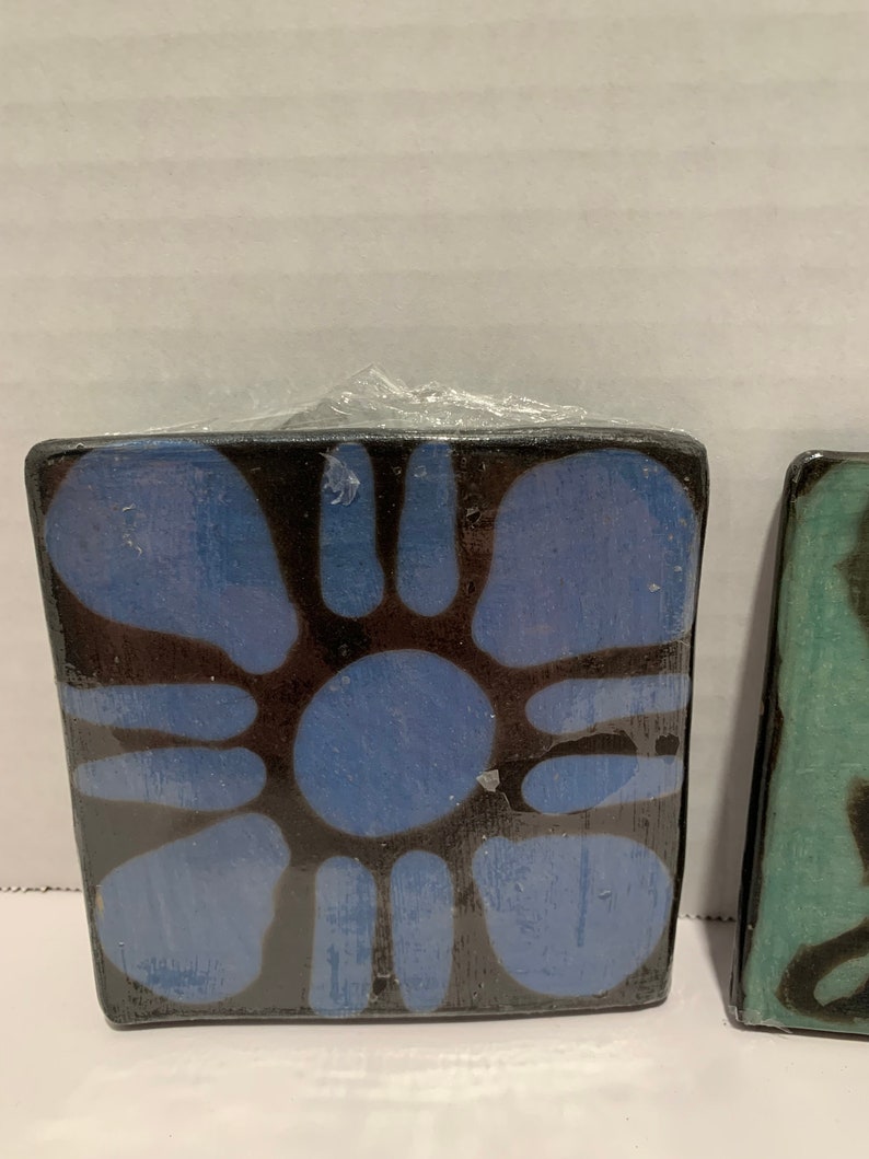 Lenca Made Pottery 4 X 4 Tiles, Pottery Tiles, Lenca Tiles, Honduras
