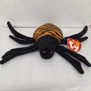 Sällsynt fynd Beanie Baby "Spinner" med flera fel