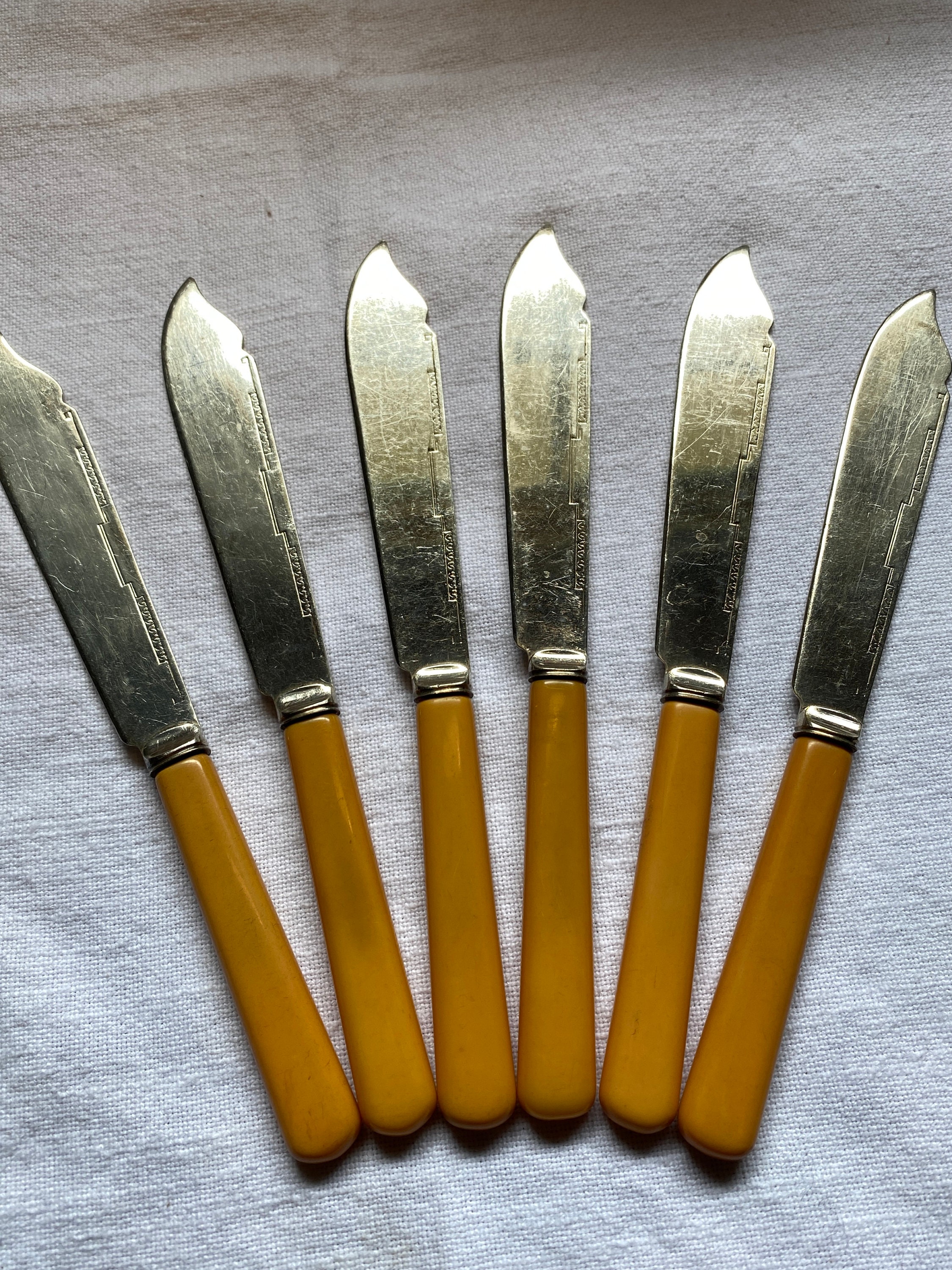 Bakelite Fish Knives 