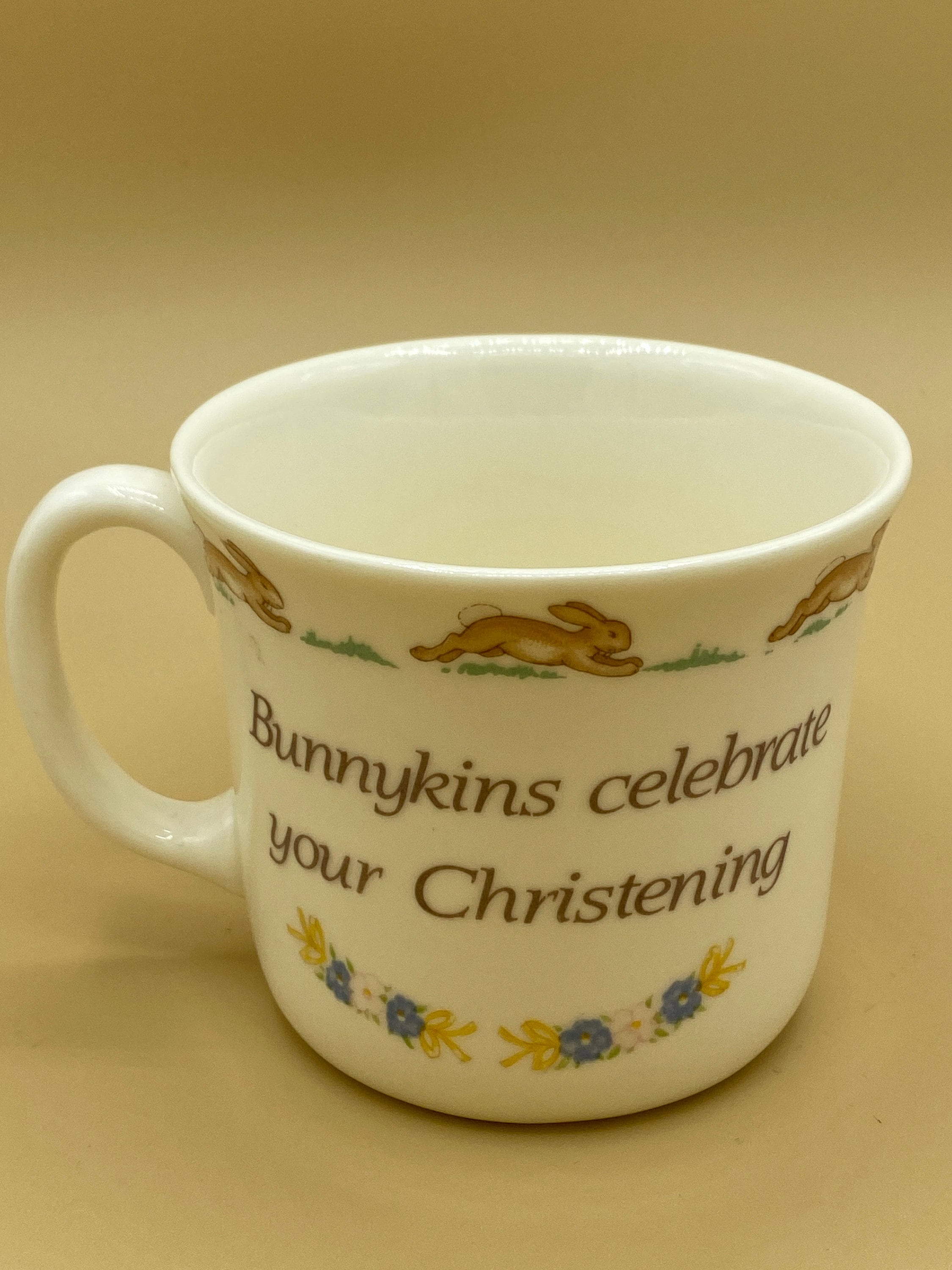 Royal Doulton child's christening mug 