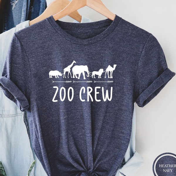 Zoo Crew Shirt, Animal Keeper T-Shirt, Wild Life Shirt, Zoo Trip Shirt, Family Matching Shirts, Wild Animal Lover T-Shirt, Family Zoo Shirt