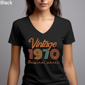 Vintage 1970 Shirt, 55th Birthday Tshirt, Vintage 1970 Birthday Shirt, 55th Birthday Gift for Men, 55th Birthday Gift for Women