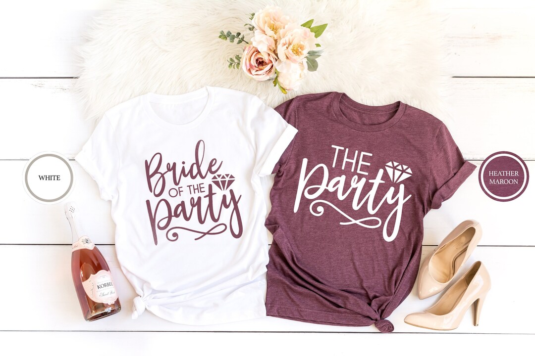 Funny Bachelorette Party Shirts, Bride of the Party Shirt, Bridal Party ...
