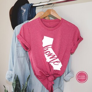California Shirt, West Cost Tee, Cali T-Shirt, California Souvenir, California State Shirt, Trendy California Tee, Cali Gifts, CA Shirt