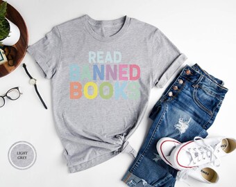 Read Banned Books Shirt, Book Lover Tee, Library Shirt