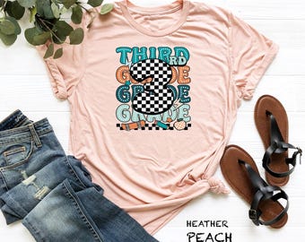 Third Grade Teacher Shirt, Elementary School Teaching T-Shirt