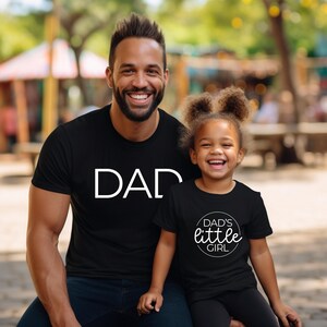 Dad and Dad's Lil Man,Father's Day Gift,Father's Day Shirt, Daddy's Little Man Boy, First Father's Day Shirt, Matching Daddy and Me Shirt
