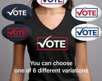 Vote V-Neck T-Shirt, Election 2026 Shirt, Voter Tee