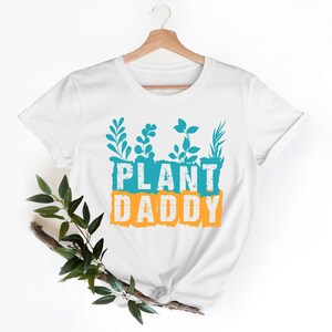 Plant Daddy Shirt, Plant Dad Tee, Plant Shirt For Men, Plant Gift, Plant Lover Gift, Plant Lover, Houseplant, Colorful Plant Daddy Tee