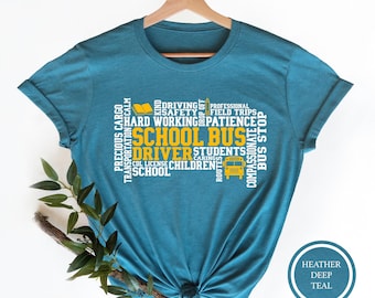 School Bus Driver Shirt, Appreciation Gift