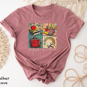 100 Days Of School Shirt, 100 Day Shirt, 100th Day Of School Celebration, Student Shirt, Back to School Shirt, Gift For Teacher