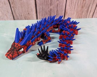 Articulated Spider-Themed Dragon – Unique Collectible