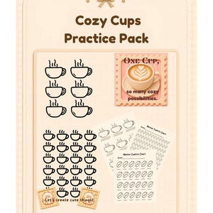 Cozy Cups Practice Pack