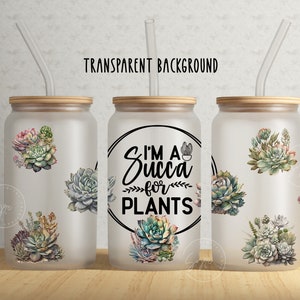 Kaktusglasdose, Sukkulentenpflanzenglasdosenverpackung, 16 Unzen Libbeyglasdose, botanischer Png, Pflanzenelternteil, Geschenkideen für Pflanzenliebhaber, digitale Datei