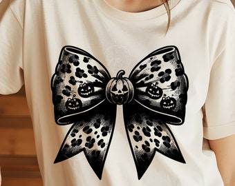 Halloween Pumpkin  Bow, Black Bow Png, Halloween Gothic Coquette Bow PNG, Retro Halloween Png, Black Coquette Bow Png, Black Lace, Digital