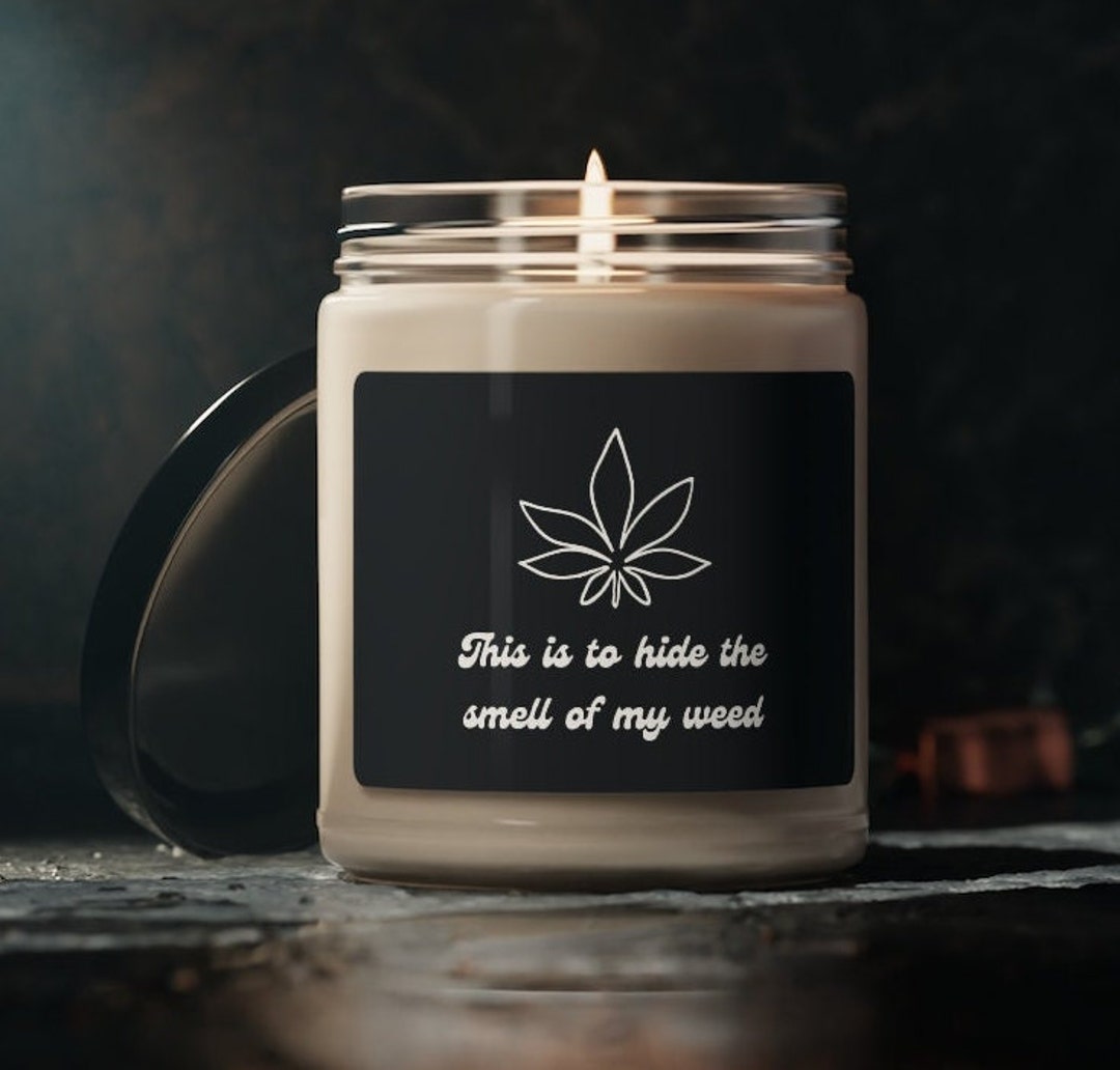 This is to Hide the Smell of My Weed Scented Soy Candle, 9oz Etsy