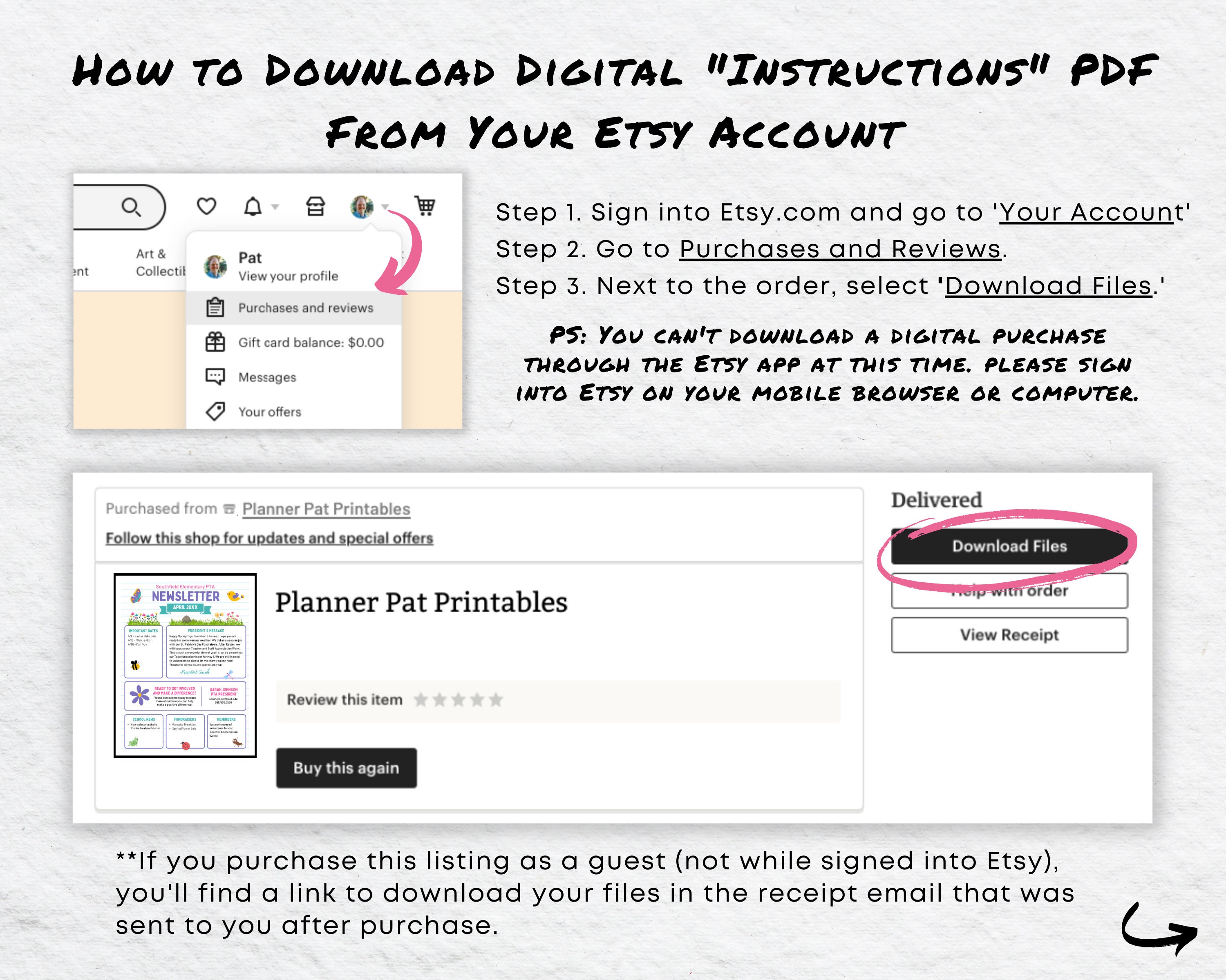 Editable April Newsletter Template, Spring PTO PTA School News, Canva ...