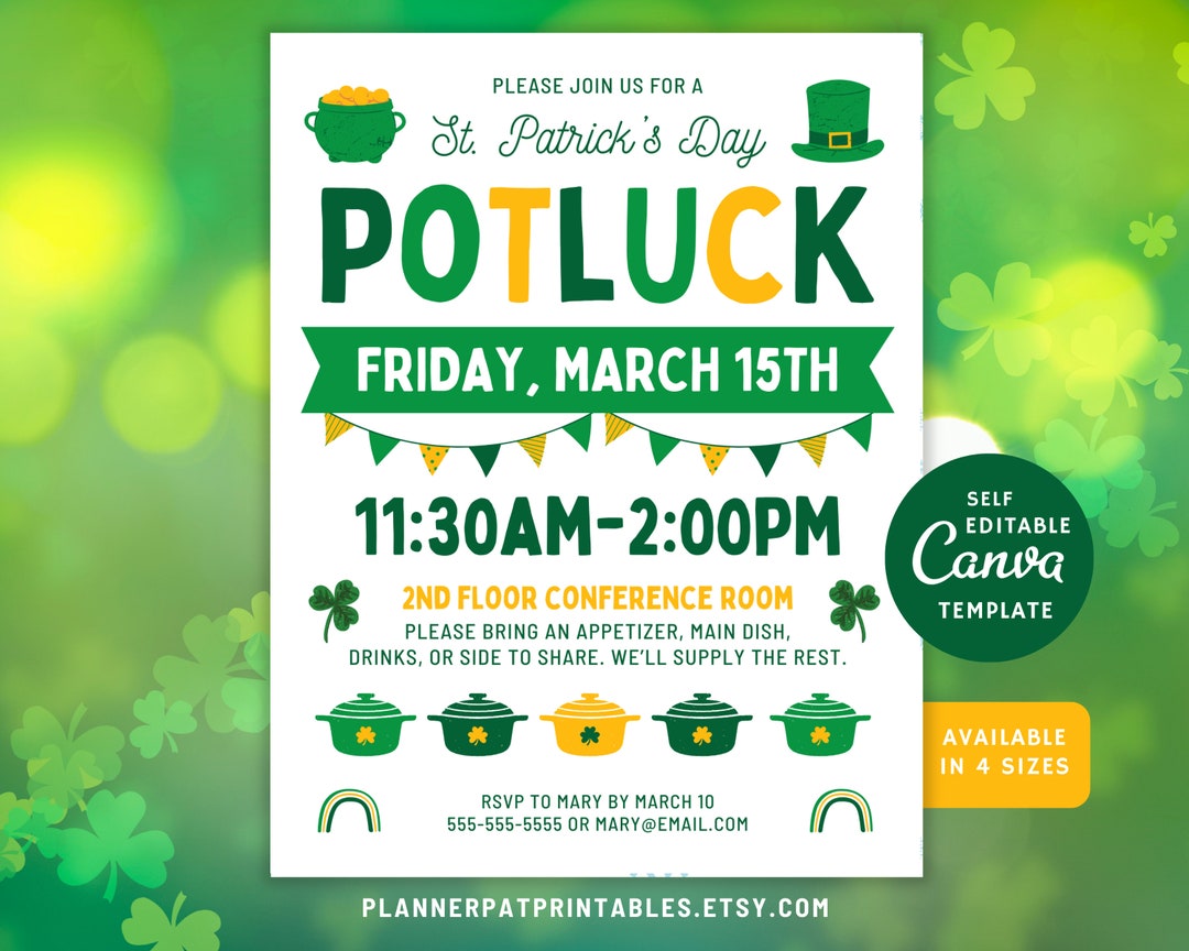 potluck recipes for st patricks day