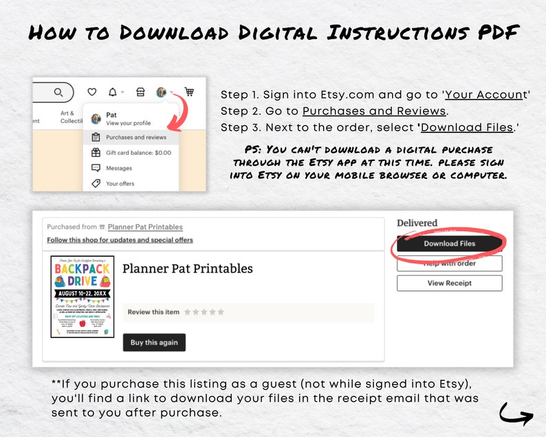 Backpack Drive Flyer Editable Template, School Back Pack Fundraiser ...