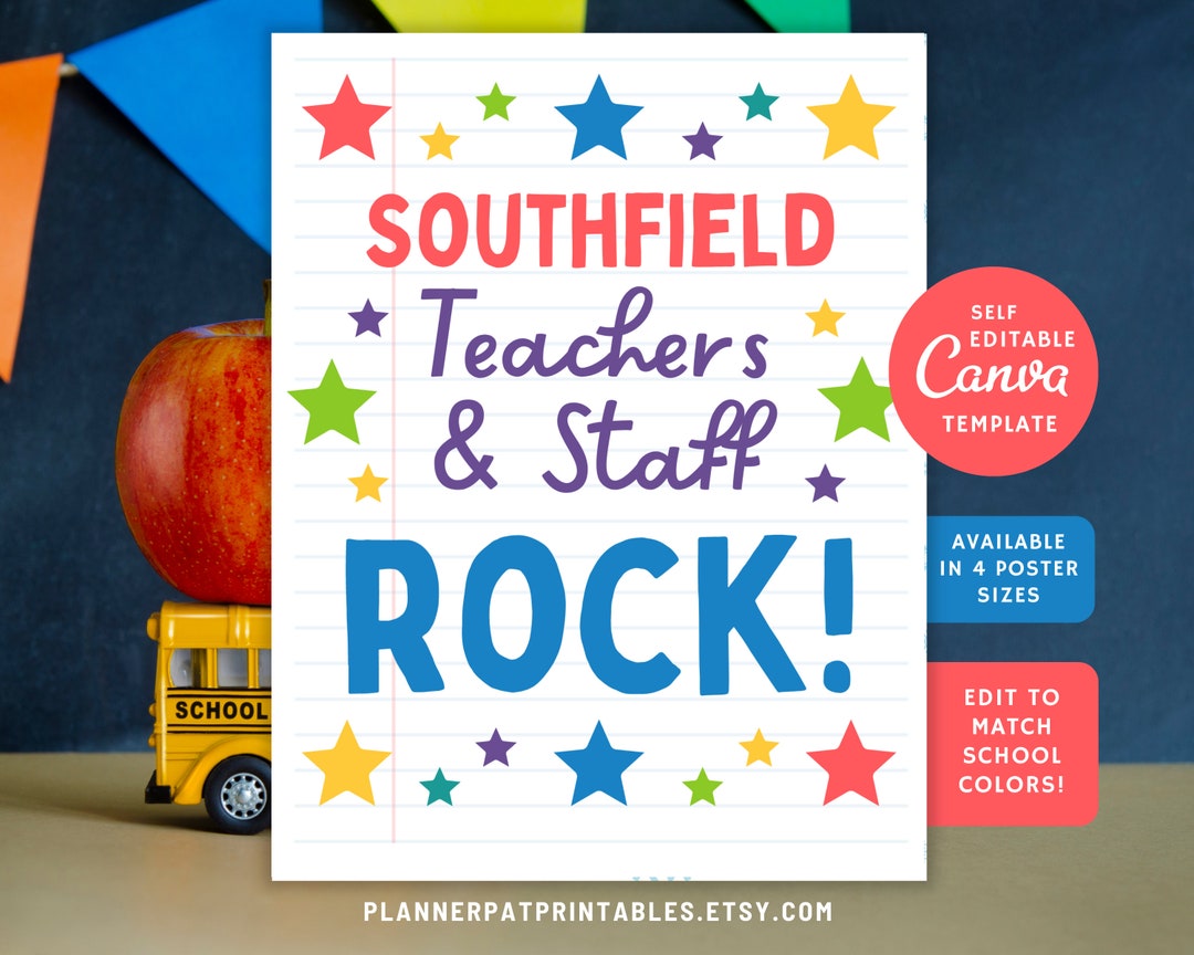 Every Staff Rocks Sign This item is unavailable - Etsy