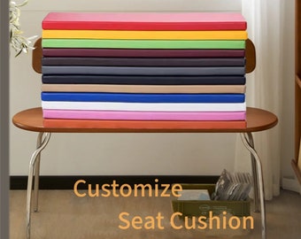 Custom seat cushion,Outdoor sofa cushion，Tatami cushion，Bench Cushion，Floor cushion，Mudroom Bench Cushion，Various sizes, Free shipping