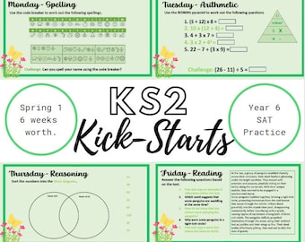 KS2 Kickstarts - Year 6 SAT Practice - Spring 1
