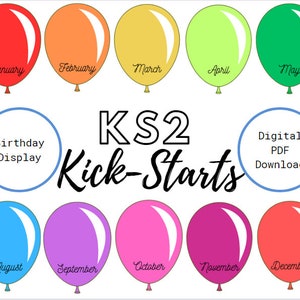 Bright Birthday Display