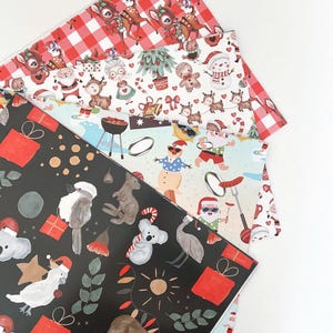 Christmas Wrapping Paper x 4 pack