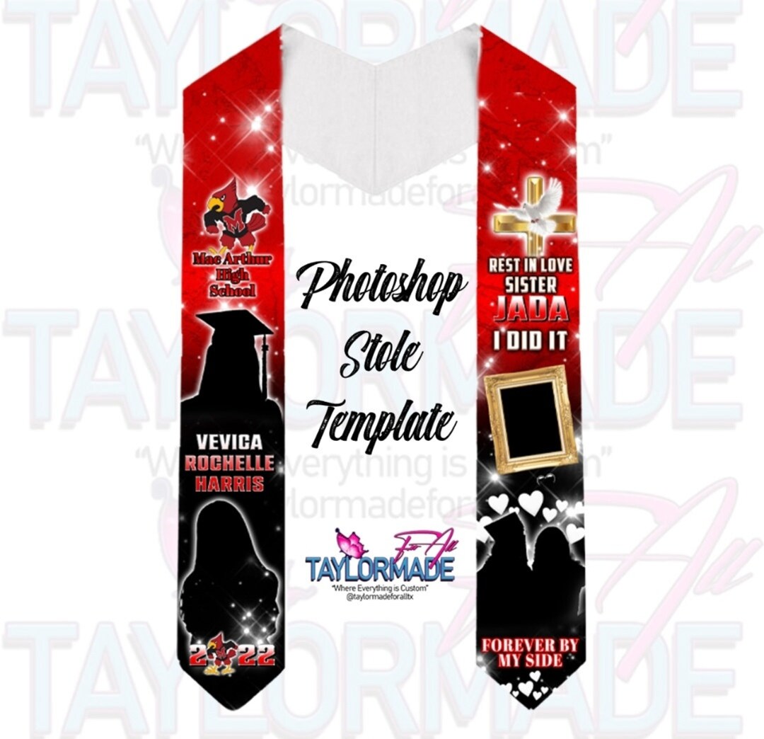 Personalized Graduation Stole, Graduation Stole Custom Graduation Stole ...