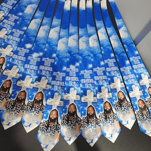 Personalized Memorial/RIP Necktie, RIP Tie