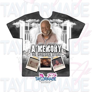 Custom/Personalized, 3D Memorial/RIP In Loving Memory, Remembrance Shirt, All Over Front Print, RIP Shirt, Grief, Mourning,